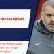 Tottenham name the possible replacement for Ange Postecoglou